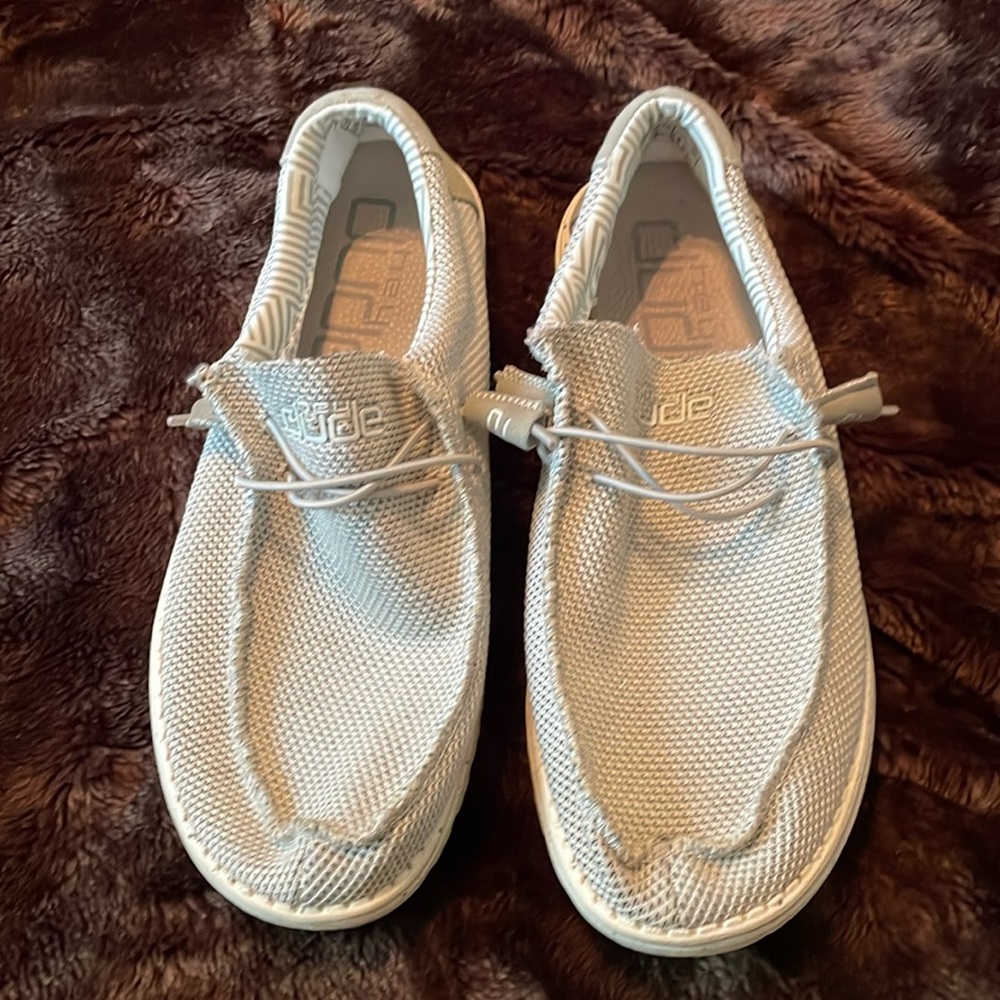 Mens Hey Dude size 12 EUC